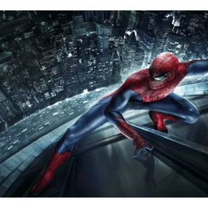 Adesivo Decorativo Homem Aranha Painel 5 M² Papel De Parede