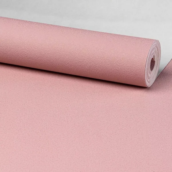 Decoração Papel De Parede Alto Relevo Rosa 7 Belo 10 Metros