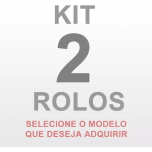 Kit 2 Rolos De Papel De Parede Importado Lavável Vinílico