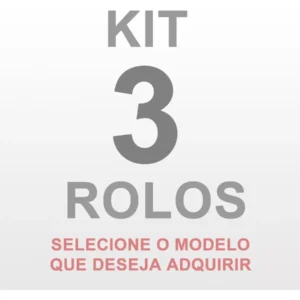 Kit 3 Rolos De Papel De Parede Importado Lavável Vinílico