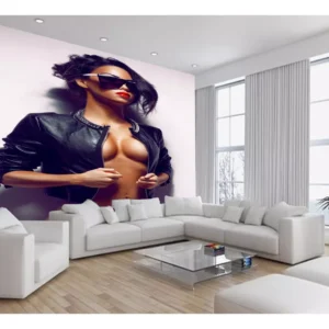 Papel De Parede 3d Arte Mulher Sexy Lingerie 7,5m² Tra151