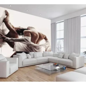 Papel De Parede 3d Arte Mulher Sexy Lingerie 7,5m² Tra162