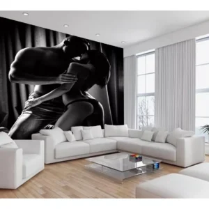 Papel De Parede 3d Arte Mulher Sexy Lingerie 7,5m² Tra163