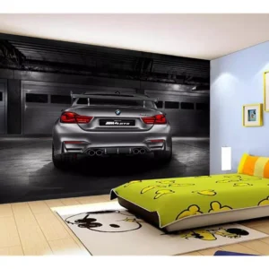 Papel De Parede 3d Carro Bmw M3 M4 Serie Sport 7,5m² Car32