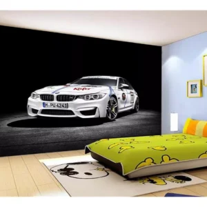 Papel De Parede 3d Carro Bmw M3 M4 Serie Sport 7,5m² Car34