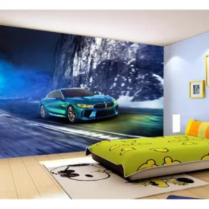 Papel De Parede 3d Carro Bmw M5 M4 Serie Sport 7,5m² Car28