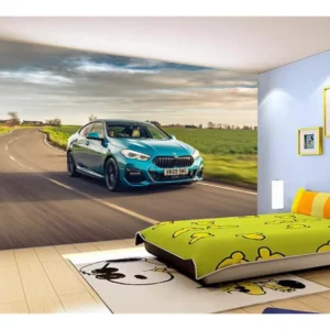 Papel De Parede 3d Carro Bmw M5 M4 Serie Sport 7,5m² Car30