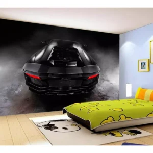 Papel De Parede 3d Carro Lamborghini Elemento 7,5m² Car173