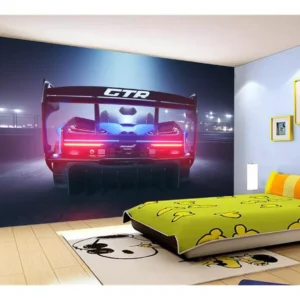 Papel De Parede 3d Carro Mc Laren Pista Super 7,5m² Car284