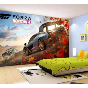 Papel De Parede 3d Carro Mc Laren Pista Super 7,5m² Car288