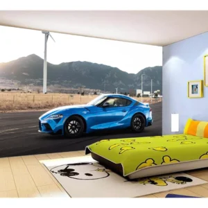 Papel De Parede 3d Carro Toyota Supra Mk5 Jdm 7,5m² Car343