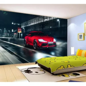 Papel De Parede 3d Carro Toyota Supra Mk5 Jdm 7,5m² Car344