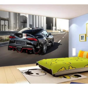 Papel De Parede 3d Carro Toyota Supra Mk5 Jdm 7,5m² Car345