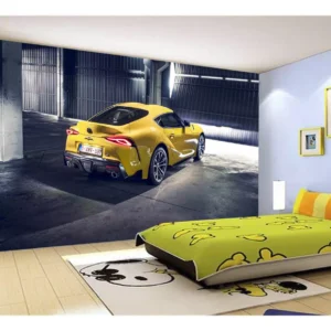 Papel De Parede 3d Carro Toyota Supra Mk5 Jdm 7,5m² Car347