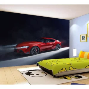 Papel De Parede 3d Carro Toyota Supra Mk5 Jdm 7,5m² Car351