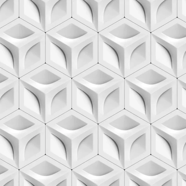 Papel De Parede 3d Circulos Bumerangue Geometrico Adesivo