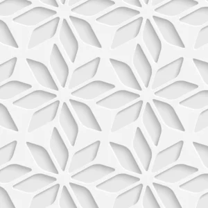 Papel De Parede 3d Floral Geometrico Adesivo Decorativo Sala