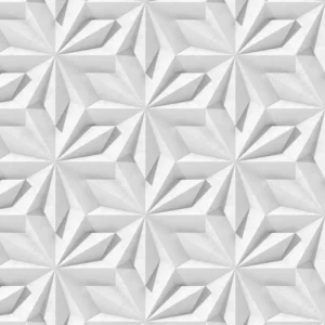 Papel De Parede 3d Folhas Geometricas Autocolante Decorativa