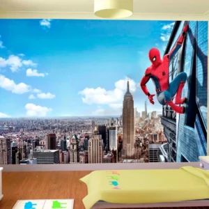 Papel De Parede 3d Heróis Marvel Homem Aranha 4m² Nhma24