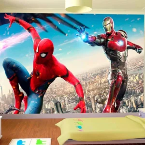 Papel De Parede 3d Heróis Vingadores Homem Aranha M² Nhma33