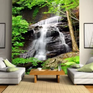 Papel De Parede 3d Paisagem Cachoeira - M² - Modelo Nch 90