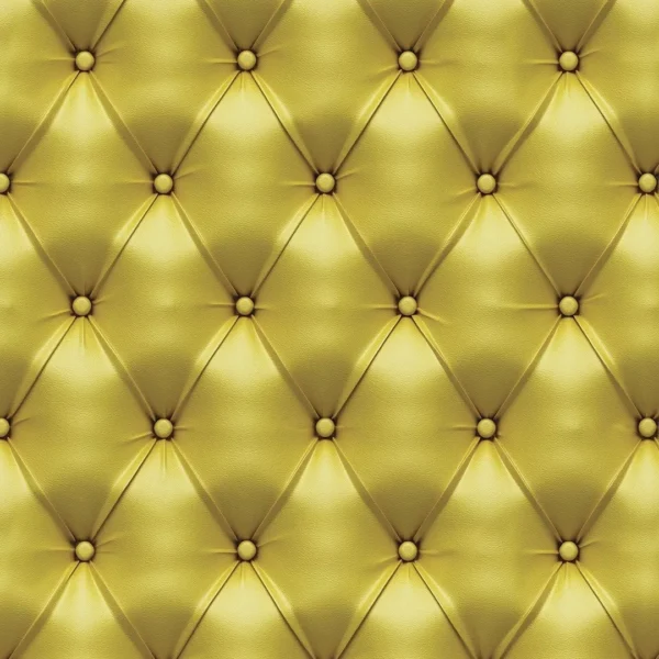 Papel De Parede Adesivo 3d Couro Capitonê Amarelo Ouro