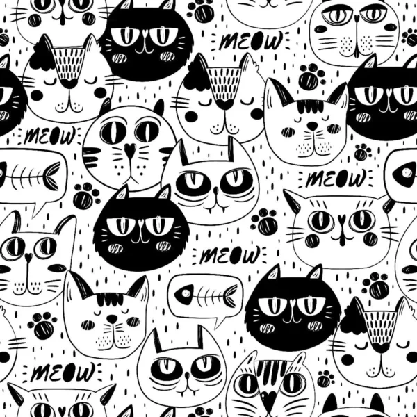 Papel De Parede Adesivo Animais Gato Preto 10mtx58cm