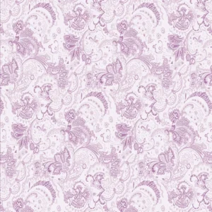 Papel De Parede Adesivo Arabesco Delicado Roxo Sala Vinil 3m