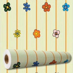 Papel De Parede Adesivo Arabesco Floral Vintage 10 M Pnm2601