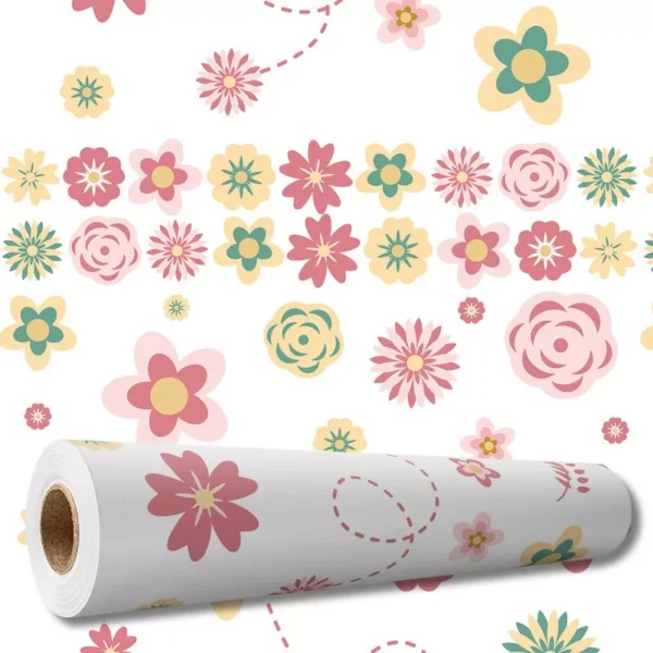 Papel De Parede Adesivo Arabesco Floral Vintage 10 M Pnm2615