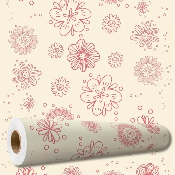 Papel De Parede Adesivo Arabesco Floral Vintage 10 M Pnm2616