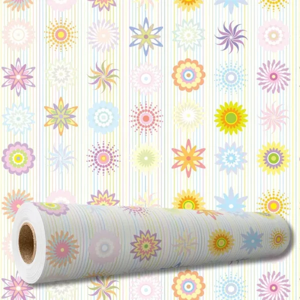 Papel De Parede Adesivo Arabesco Floral Vintage 10 M Pnm2619