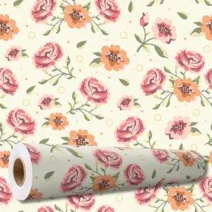 Papel De Parede Adesivo Arabesco Floral Vintage 10 M Pnm2624