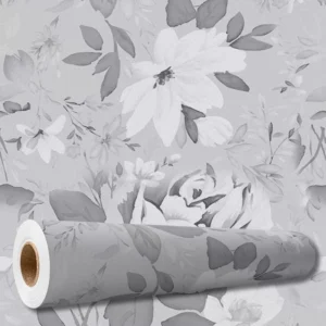 Papel De Parede Adesivo Arabesco Floral Vintage 10 M Pnm2628