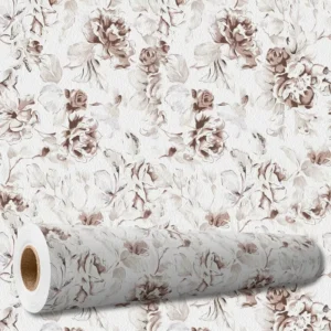 Papel De Parede Adesivo Arabesco Floral Vintage 10 M Pnm2630