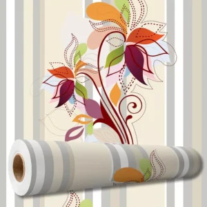 Papel De Parede Adesivo Arabesco Floral Vintage 10 M Pnm2641