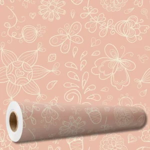 Papel De Parede Adesivo Arabesco Floral Vintage 10 M Pnm2645