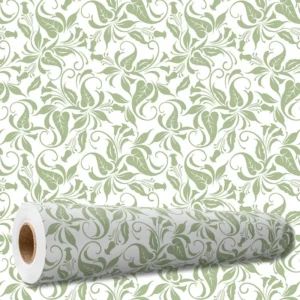 Papel De Parede Adesivo Arabesco Floral Vintage 10 M Pnm2648