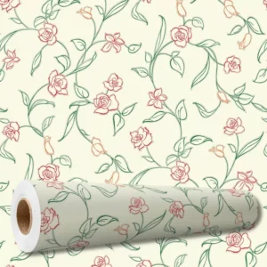 Papel De Parede Adesivo Arabesco Floral Vintage 10 M Pnm2652