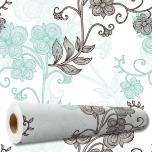 Papel De Parede Adesivo Arabesco Floral Vintage 10 M Pnm2657