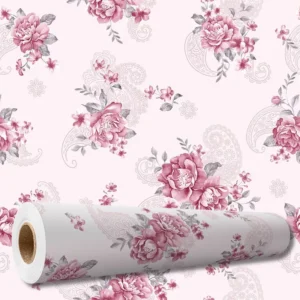 Papel De Parede Adesivo Arabesco Floral Vintage 10 M Pnm2658