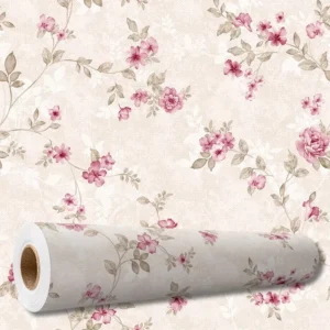 Papel De Parede Adesivo Arabesco Floral Vintage 10 M Pnm2669