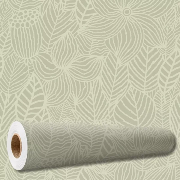 Papel De Parede Adesivo Arabesco Floral Vintage 10 M Pnm2670