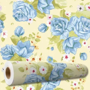 Papel De Parede Adesivo Arabesco Floral Vintage 10 M Pnm2675