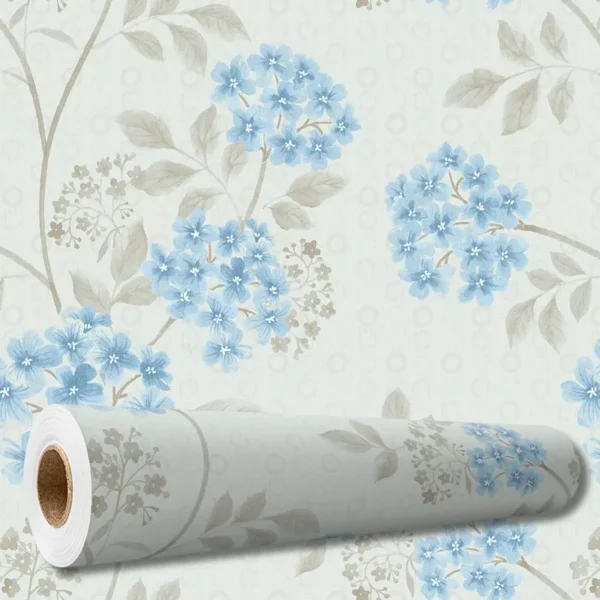 Papel De Parede Adesivo Arabesco Floral Vintage 10 M Pnm2676