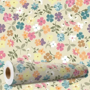 Papel De Parede Adesivo Arabesco Floral Vintage 10 M Pnm2680