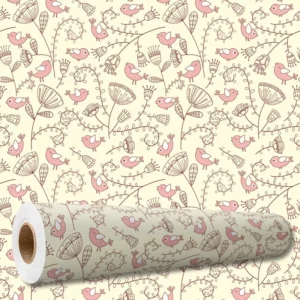 Papel De Parede Adesivo Arabesco Floral Vintage 10 M Pnm2689