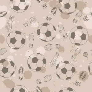 Papel De Parede Adesivo Bola Futebol Esporte 5m