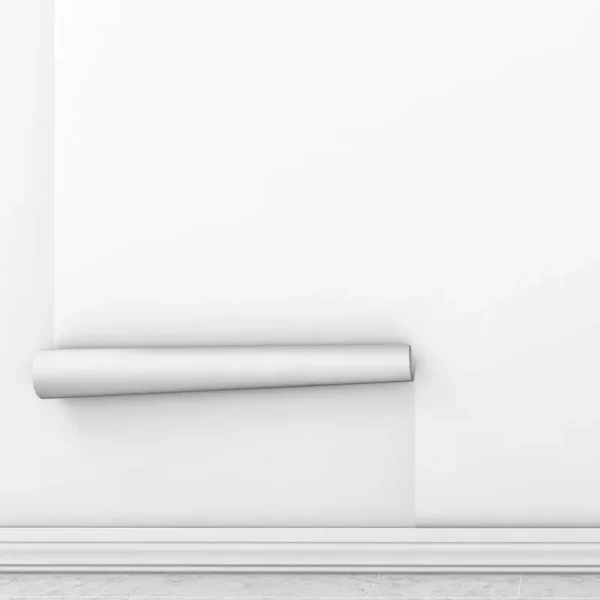 Papel De Parede Adesivo Branco Vinílico Quarto Sala 12m