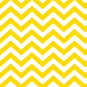 Papel De Parede Adesivo Chevron Listra Zigzag Amarelo Branco